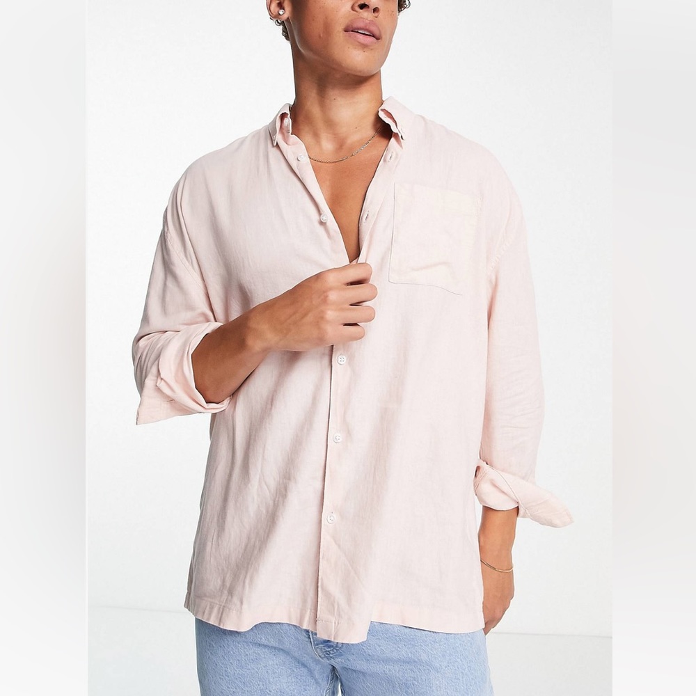 Brand New Oversized Button Down